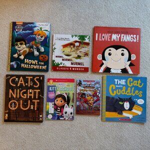 Lot of 7 Kids' Books